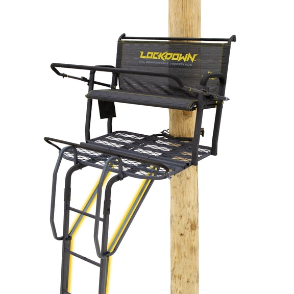 Rivers Edge Lockdown 2-Man, 17' Height, Ground-Level Ratcheting Technology, LD208