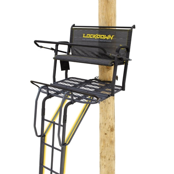 Rivers Edge Lockdown 21' 2-Man, Towering 21' Height, Ground-Level Ratcheting Technology, LD207