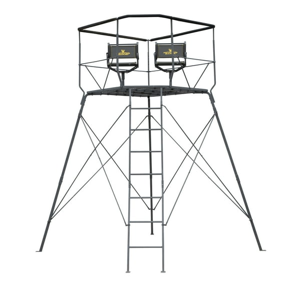 Rivers Edge® Outpost Tower Stand, Crater™ Core Curtain, RE400