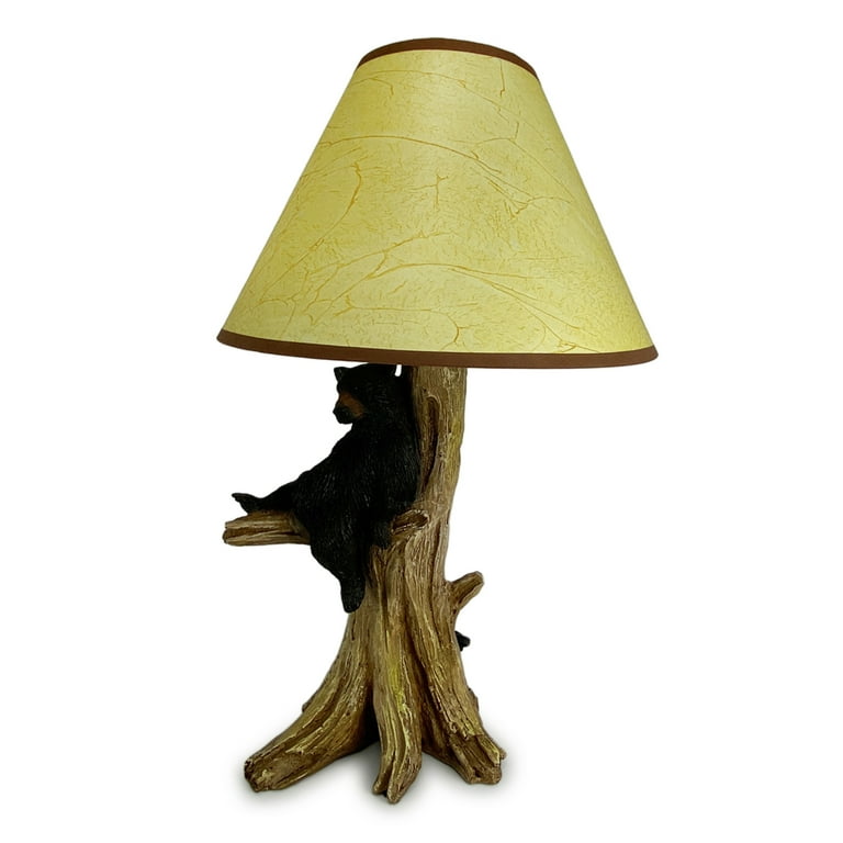 Rivers Edge Products Lantern Light Set Rustic Bear
