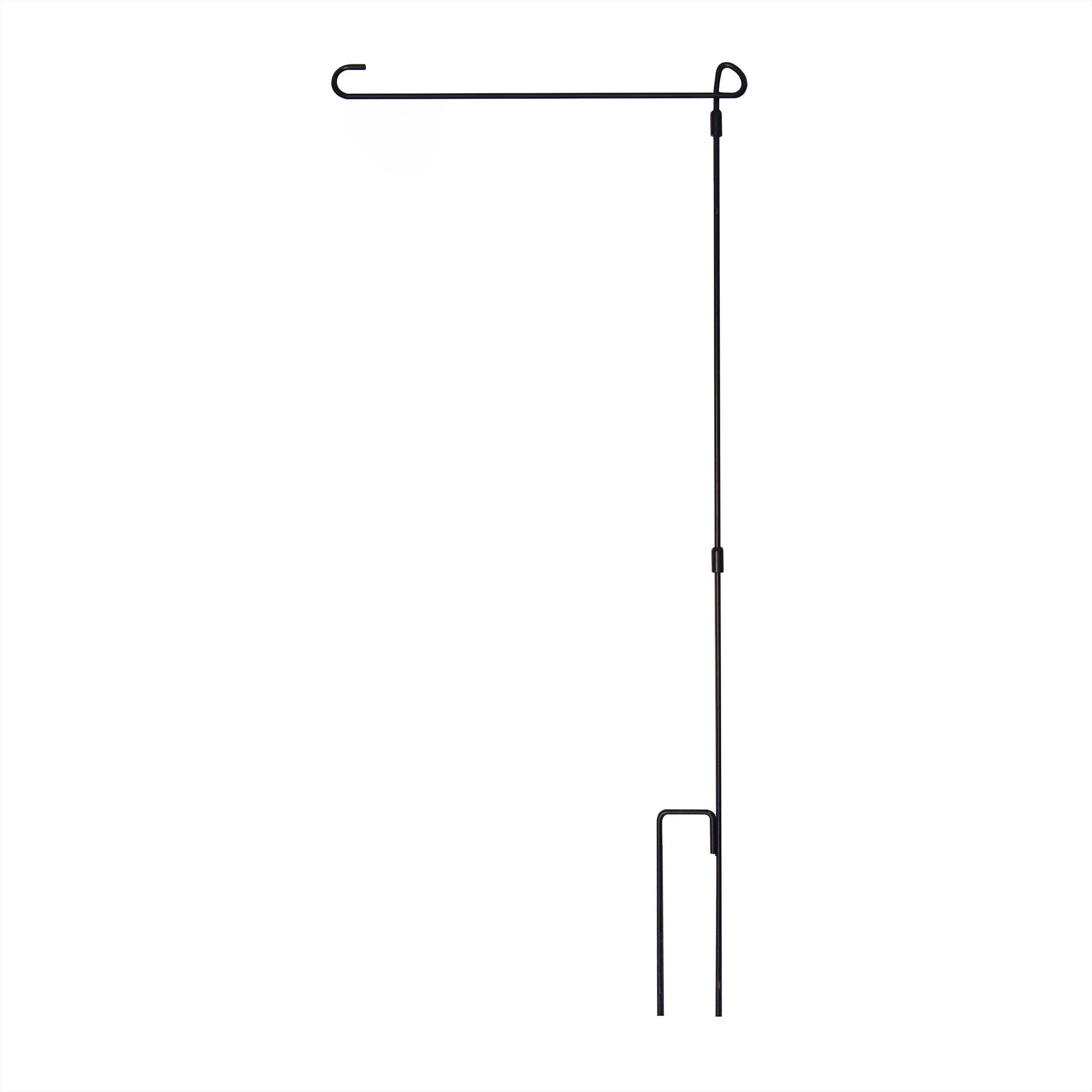 Rivers Edge Products Flag Pole Stand Stake for Lawn Garden Yard Flags ...
