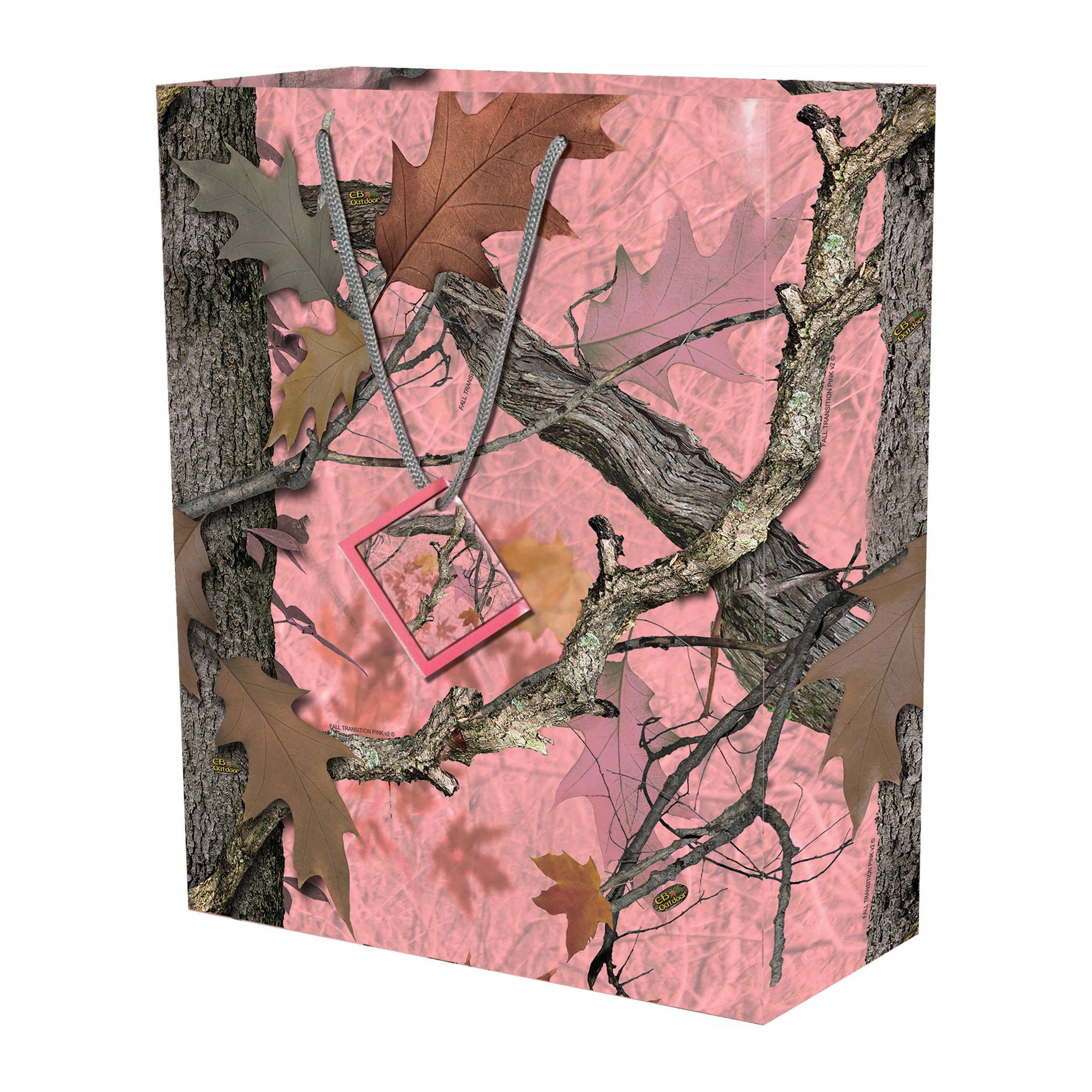 RIVER'S EDGE Rivers Edge Products Gift Bag Medium - Camo Pink
