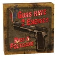 thumbnail image 1 of Rivers Edge Products LED Box 6in x 6in - Rust & Politicians, 1 of 1