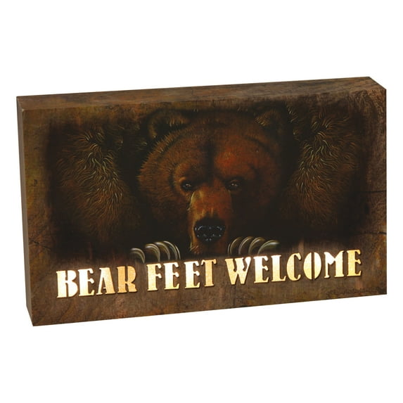 Rivers Edge Products LED Box 8in x 5in - Bear Feet