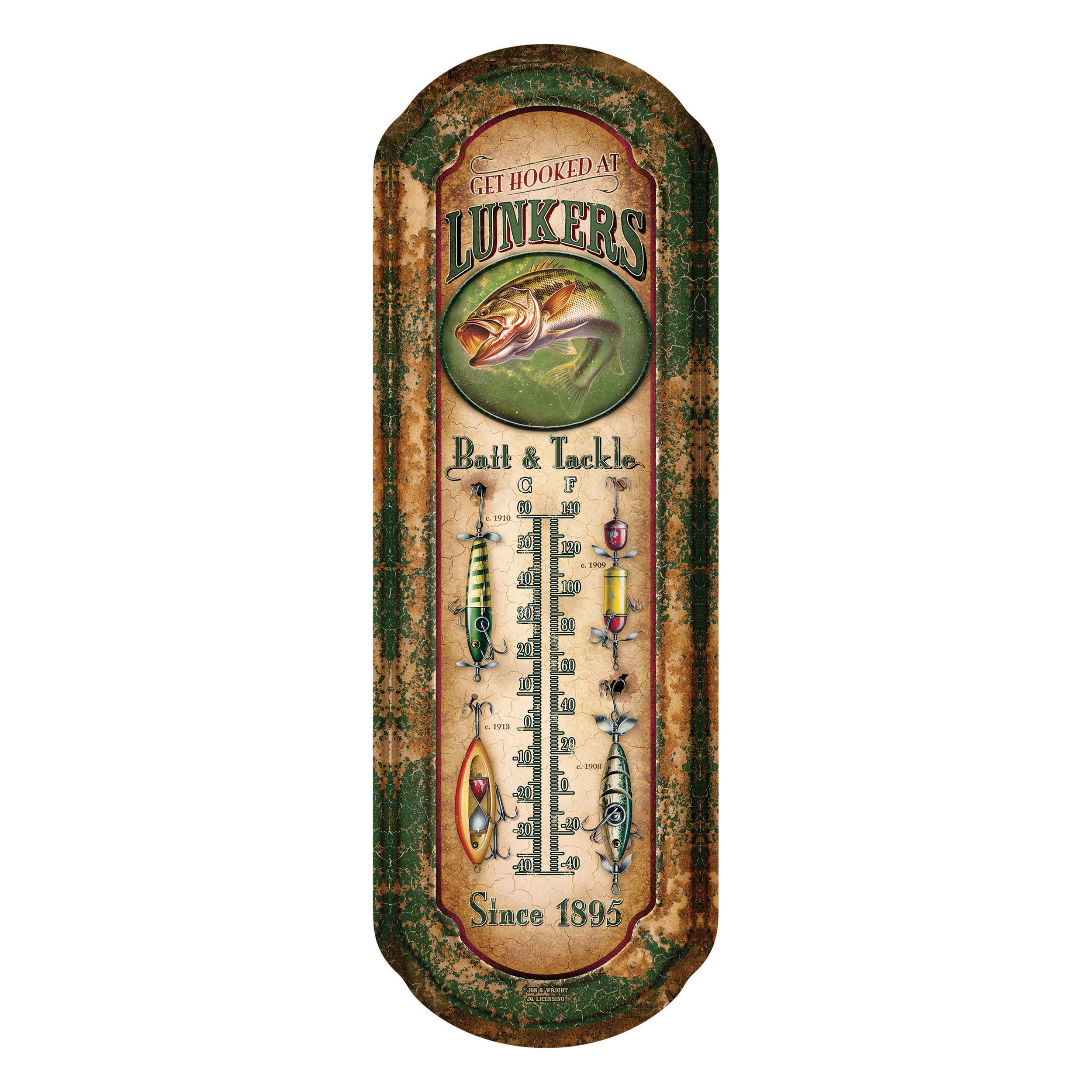 Heavy Duty Indoor/Outdoor Thermometer w/ Humidity Gauge - River Country LLC