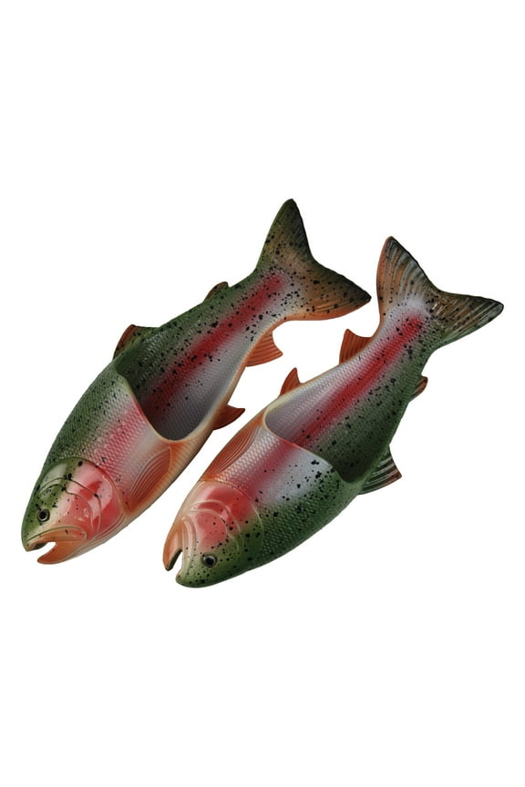 Sandals Slip Resistant Contoured Foot Bed Trout Sandals, Waterproof, Multi, Medium