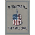 thumbnail image 1 of Rivers Edge Sign 12"x17" - "if You Tap It", 1 of 1