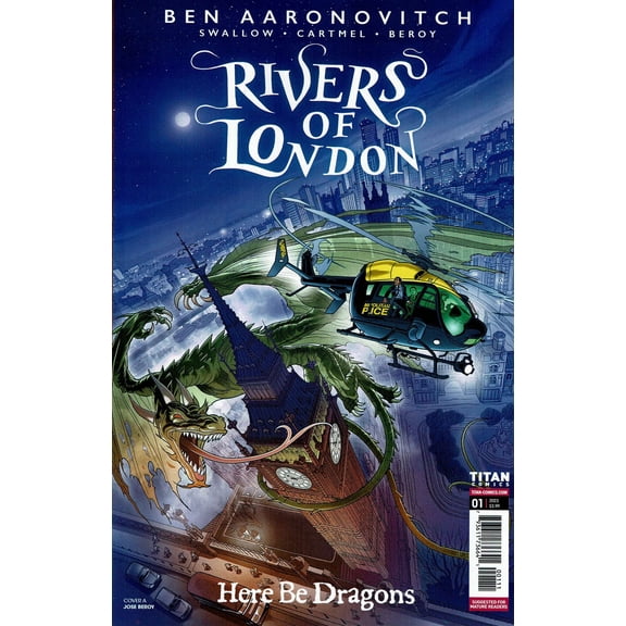 Rivers of London: Here Be Dragons #1A VF ; Titan Comic Book