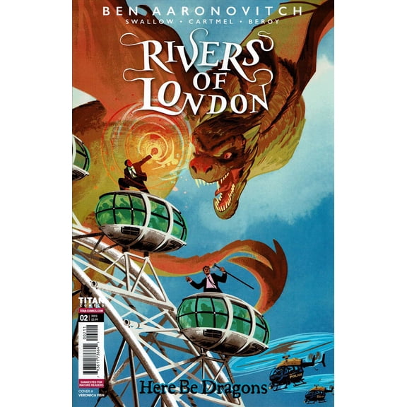 Rivers of London: Here Be Dragons #2A VF ; Titan Comic Book