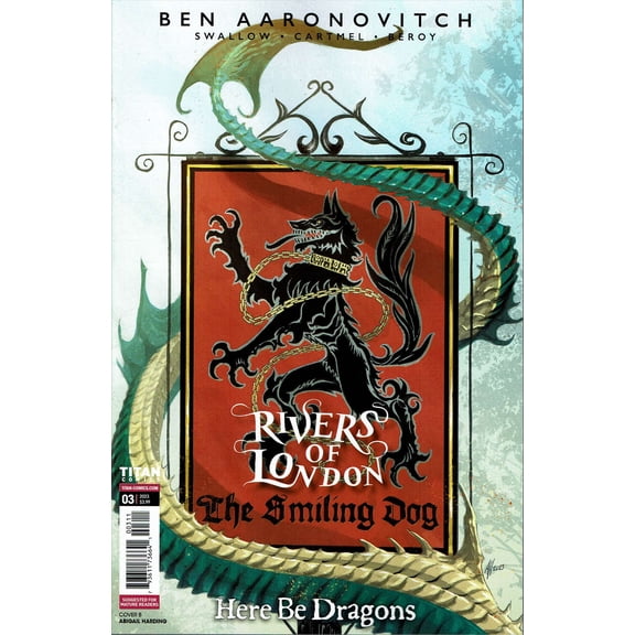Rivers of London: Here Be Dragons #3B VF ; Titan Comic Book