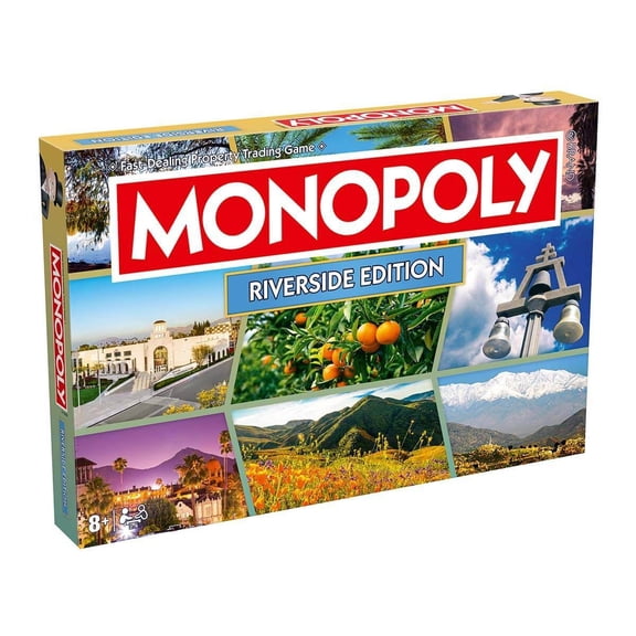 Riverside, CA Monopoly Board Game - New & Sealed