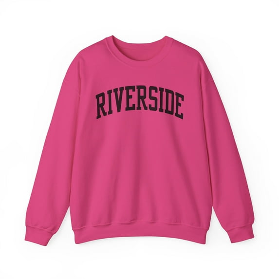 Riverside California Sweatshirt Gifts Crew Neck Shirt Long Sleeve Unisex