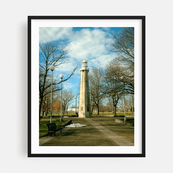 Riverside Park, Buffalo - Buffalo New York Photography Black Framed Wall Art Print 30 x 40 inches