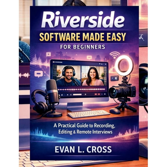 Riverside Software Made Easy for Beginners: A Practical Guide to Recording, Editing & Remote Interviews, (Paperback)