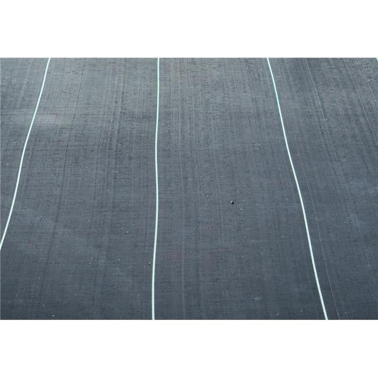 Black Woven Polypropylene Landscape Fabric, 6ft x 100ft
