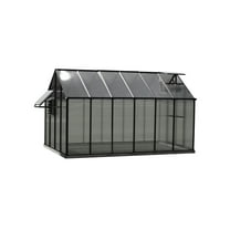 Monticello Mojave Edition 8FTx 12FT Black Greenhouse