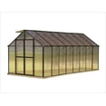 thumbnail image 1 of Riverstone Industries Monticello MONT-16-BK-PREMIUM 8 x 16 Ft. Greenhouse, Black Finish, 1 of 14