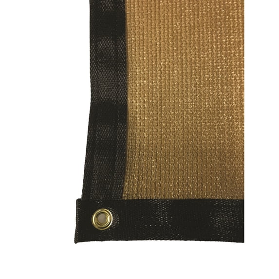 Riverstone Industries PF-825-Tan 7.8 x 25 ft. Knitted Privacy Cloth - Tan