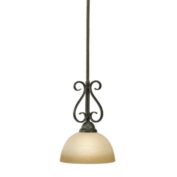 Wry Lighting Riverton 1-light Pendant in Peppercorn