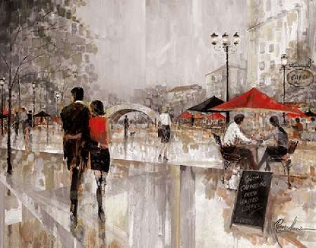 Riverwalk Charm Canvas Art - Ruane Manning (22 x 28)