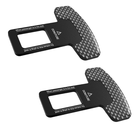 Riverwind 2 Pack Car Seat Belt Clip Buckle for Jeep Compass 2018 Car Trim Accessories