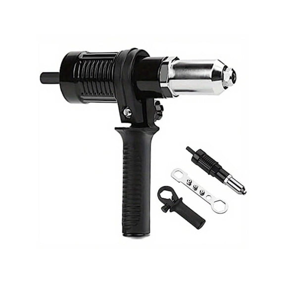 Rivet Adapter Kit Electric Power Drill Rivet Head Cordless Riveting Tool For Drill Driver Impact Driver