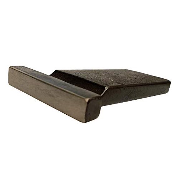 Rivet Bucking BAR - 5" Length X 3" Wide X 1/2" Height, Made from CASE Hardened 1018 Steel (CA-40)$$Hardware