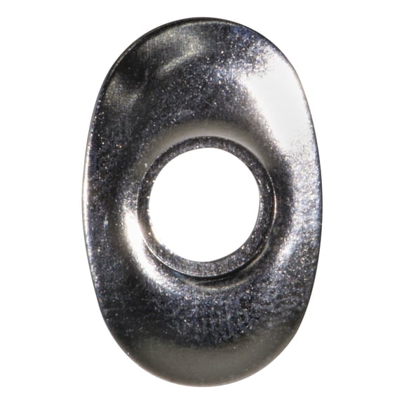 Rivet Nickel Mount Turn Button Washers (8 pcs.)