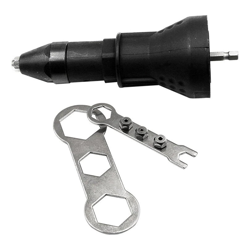 Rivet Nut Adapter SetAKAPE- Rivet for Cordless Drill Riveter Electric ...
