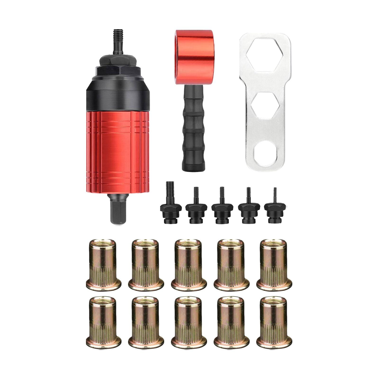Rivet Nut Drill Adaptor Threaded Insert Ergonomic Handle Spare Parts