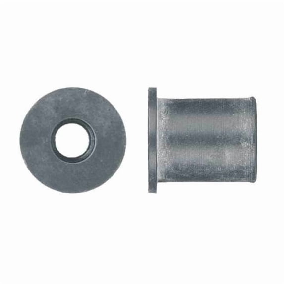 Manufacturer Varies Rivet Nut, M6-1.00, Rubber, Plain, 10 PK 1284PK