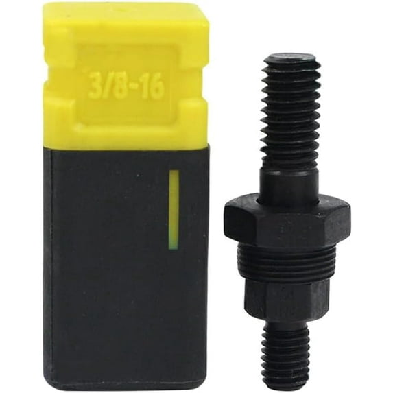 Rivet Nut Mandrel and Nose Accessary, 3/8-16 Rivet Nut Tool Tip Steel ...