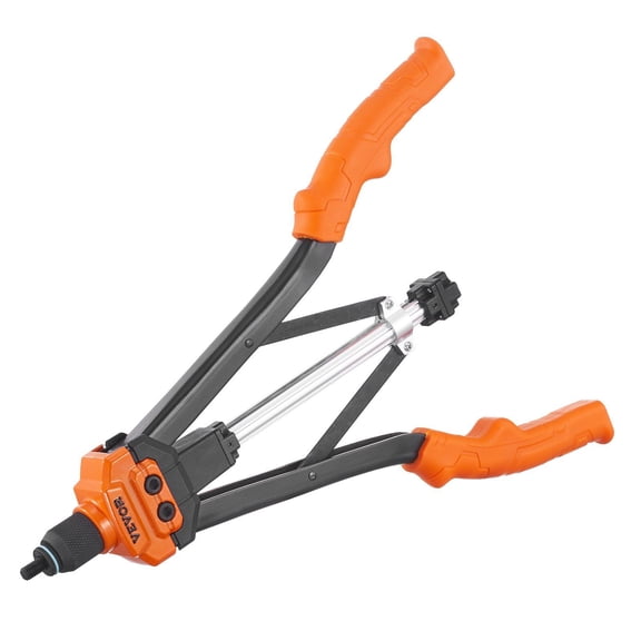 Rivet Nut Tool Kit - 16" Semi-Auto Retraction Hand Riveter with 13PCS Metric & SAE Mandrels and 186PCS Rivet Nuts (M3-M12, SAE & Inch Sizes)