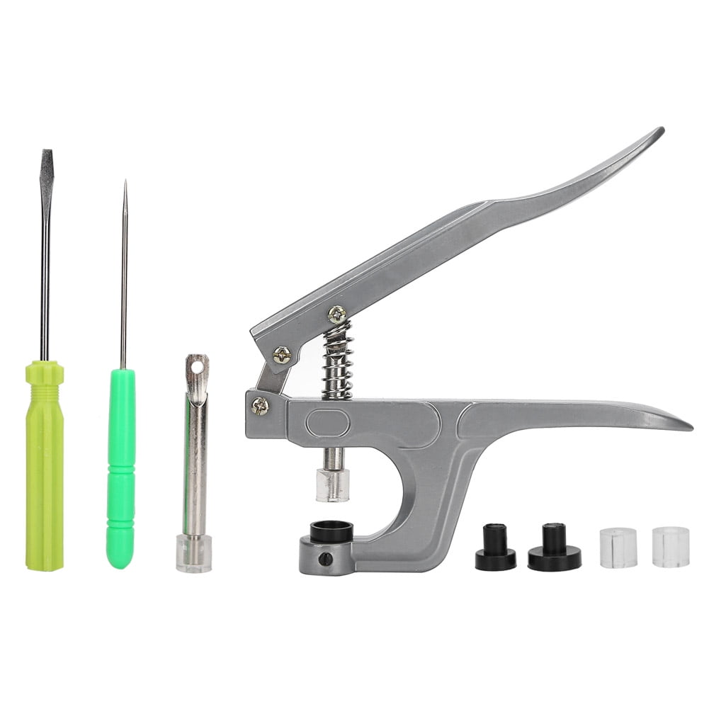 Rivet Press Hand Pliers Repair Kit, Portable Aluminum Snap Installation ...
