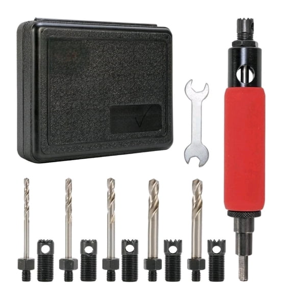 Rivet Removal Tool,POP Rivet Drill Remover,Electric Drill Adapter Rivets Puller for 1/8", 5/32", 3/16", 7/32" and 1/4"