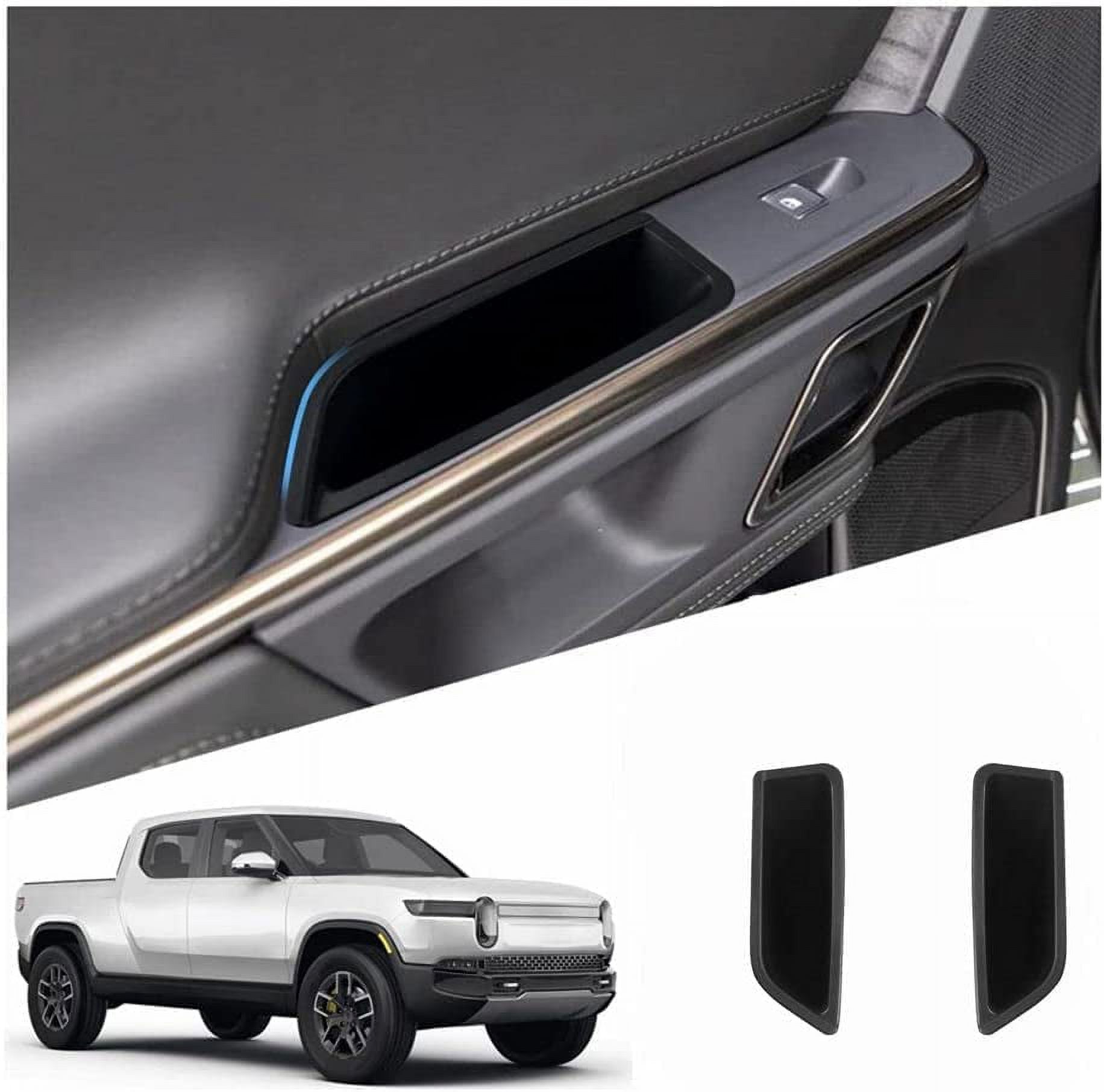 for Rivian R1T/R1S Door Side Storage Box Rivian R1T R1S Accessories ABS ...