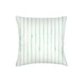 thumbnail image 1 of Riviera Aqua Striped Linen Pillow 20x20 Down Alternative, 1 of 1