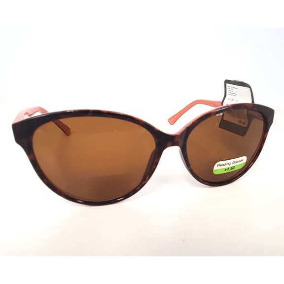 Riviera Bifocal Sun Reader "Brittany" Pink Sunglasses +2.00