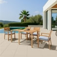 thumbnail image 1 of Riviera Extendable Dining Table Natural Dining Table, Modern Style, Solid Acacia Wood rectangular shape tabletop, Solid Acacia Wood, Outdoor Dining, 1 of 12