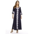 thumbnail image 1 of Riviera Sun Caftan / Caftans for Women (Navy / White, Medium), 1 of 2