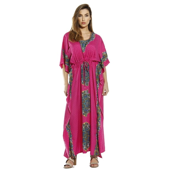 Riviera Sun Caftan / Caftans for Women (Print 3, 2X)