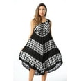 thumbnail image 1 of Riviera Sun Dress Dresses for Women (Black / White, Small), 1 of 4