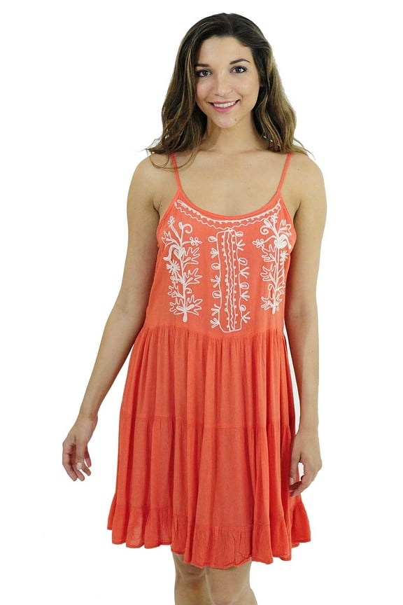 Dress / Dresses for Women (Coral, 2X)