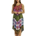 thumbnail image 1 of Riviera Sun Dress / Dresses for Women (Midnight Floral Acid Wash, 1X), 1 of 3