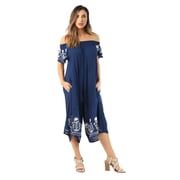 Riviera Sun Jumpsuit Romper for Women 2X, Navy