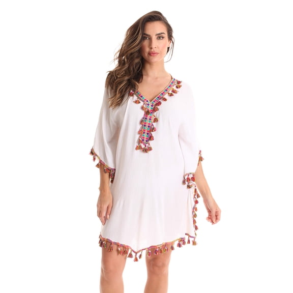 Riviera Sun Ladies Short Caftan Dresses for Women