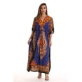 thumbnail image 1 of Riviera Sun Long Dashiki Caftan / Caftans for Women (Black - Multi, Small - Medium), 1 of 3