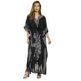 thumbnail image 1 of Riviera Sun Maxi Length Cinch Waist Caftan Kaftans for Women, 1 of 2