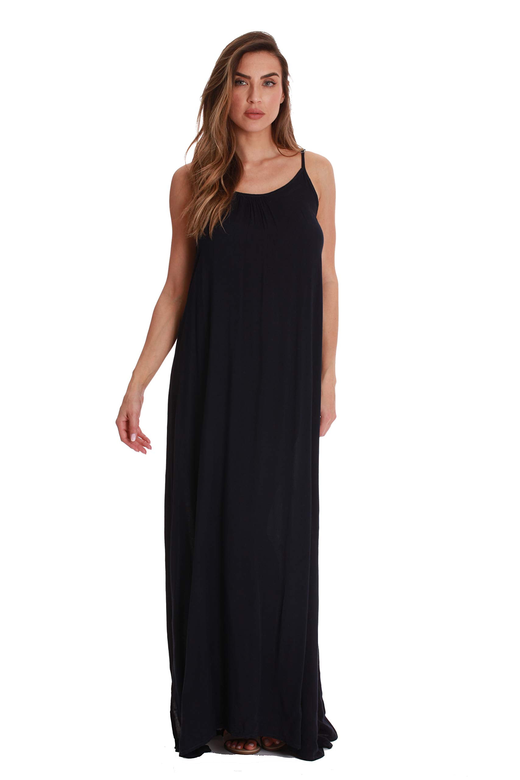 Riviera Sun Rasta Maxi Dresses for Women (Black, Small)