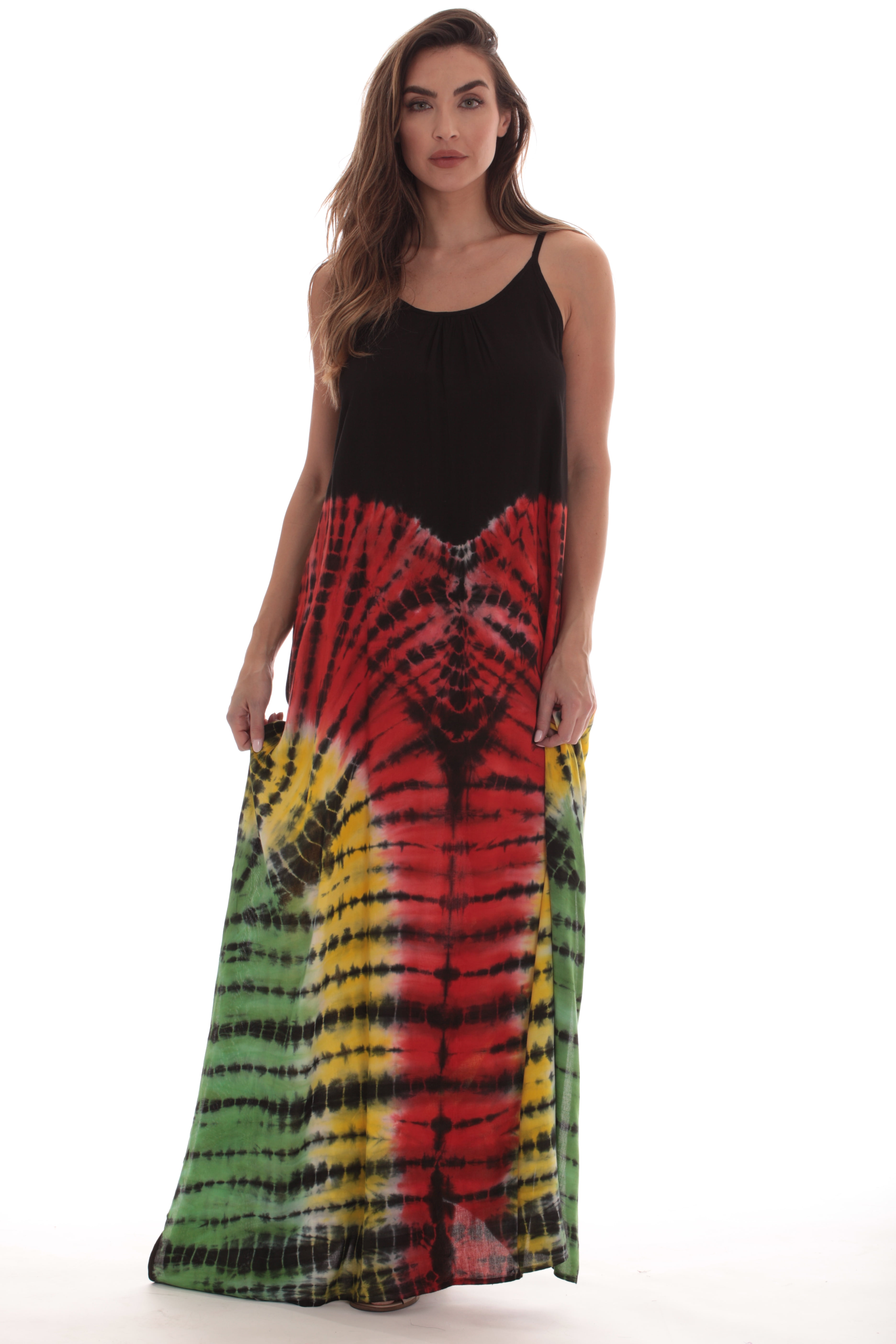 Riviera Sun Rasta Maxi Dresses for Women - Walmart.com
